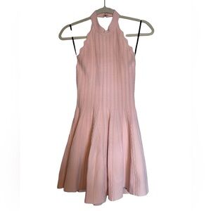 Perfect pink BeBe summer dress.